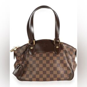 Louis Vitton 2015 Verona PM Damier Ebene shoulder bag